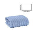 thumbnail image 3 of Anhility Microfiber Hand Towels for Bathroom Holiday Decorations Quick Dry Small Soft Absorbent Thick Towel Bathroom Kitchen 11.81x23.62in, Blue, 3 of 6