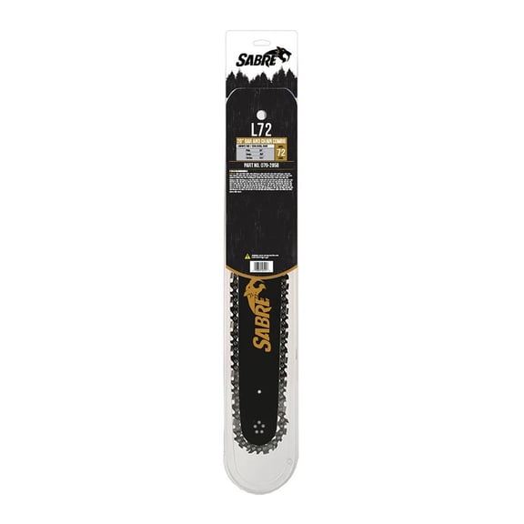 20" Chainsaw Bar and Chain Combo 3/8” pitch, .050-gauge, 72 DL for Chainsaws Compatible with Stihl / Fits MS240, MS260, MS261, MS261C, MS270, MS270C / 076-2056-3