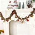 thumbnail image 4 of Kumdkd Christmas Garland with Lights 2 Meters Long, Colorful Strip Light Ball Set with 12 Ornaments for Christmas Tree, Window, Staircase Holiday Decor, 4 of 6