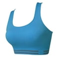 thumbnail image 2 of Womens Racerback Stripe Sports Bra-High Impact Yoga Workout Fitness Active Crop Tops, 2 of 2
