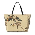 thumbnail image 2 of Easygdp Vintage Bird Bolsa de Viaje de Playa de Gran Capacidad, Bolsa Tote Perfecta para la Playa, Escapadas de Fin de Semana y Viajes, 2 of 7