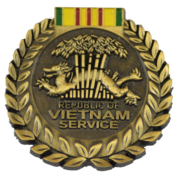 Vietnam Service Dragon Pin
