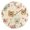 Gold, variant on Round Art Wall Clock Vintage Oil Painting Texture Decorative Clock Black Pointer, Multi-Purpose Desktop & Hanging Creative Decor Clock for Home Living Room Beige Bear Heart Ears