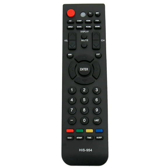 HIS-954 Replacement Remote Control, Fit for Hisense TV F46K20E F46V86C F46V89C F55V89C H32K26E H32V77C LEDN32K15US LTDN39V77US LTDN42K20US