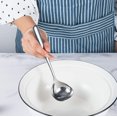 thumbnail image 4 of HZXC-Small Ladle SUS304 Stainless Steel Serving Ladle 8-Inch, Set of 4, 4 of 4