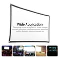 thumbnail image 4 of Portable Projection Screen 4K Ultra HD Movie Light Resistant 4:3 for Home Theater ,Wrinkle-Free, 4 of 8
