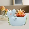 thumbnail image 3 of LOVIVER Pots Small Animal Flower Pot Cactus Plants Planter Vase Dinosaur, 3 of 8
