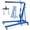 Blue, variant on 2 Ton Folding Hydraulic Engine Hoist with Lever, Folding Engine Shop Crane Hoist Lift, Heavy Cherry Picker with 6 Wheels for Garage, Workshop
