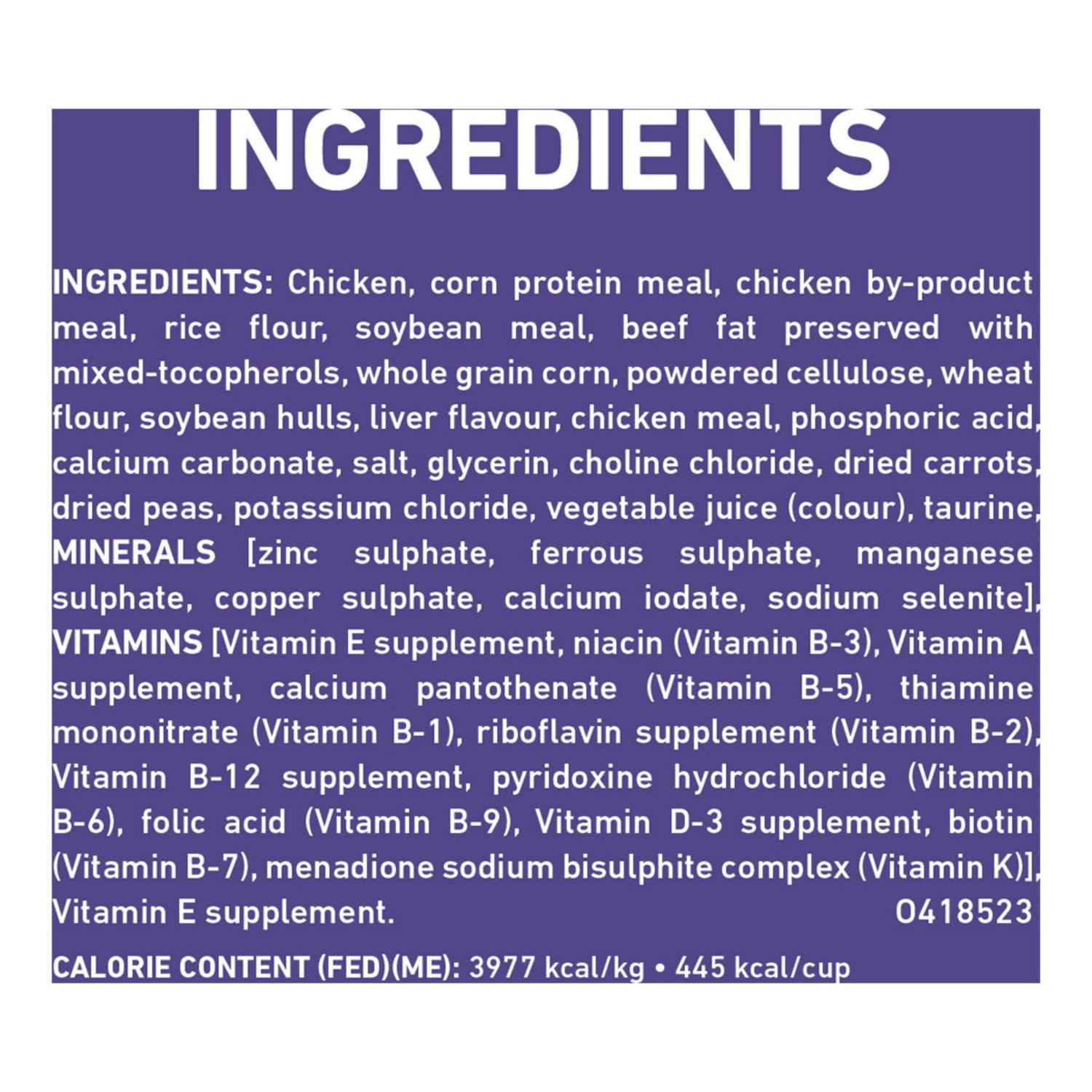 Purina ONE +Plus Hairball Formula Chicken, Dry Cat Food 3 kg, 3 kg