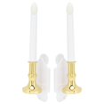 thumbnail image 4 of Light Fixture, Waterproof Candle Wall Lamp 2Pcs No Dazzling Automatic Charging With Suction Cups For Courtyards, 4 of 8