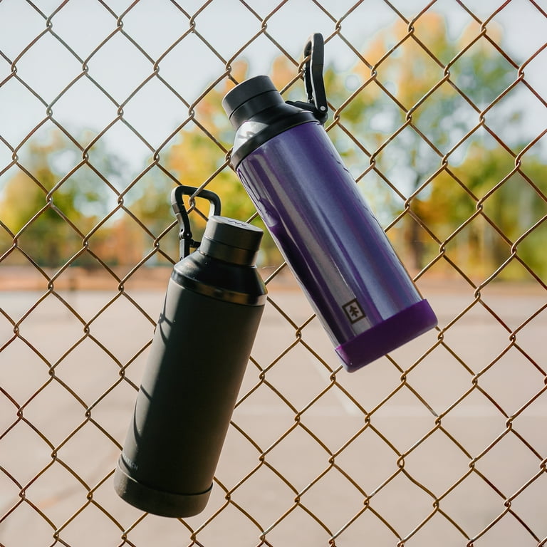 NOśWEA touch_bottle Swiss Tech Triple-Walled Water Bottle Leakproof Chug Lid