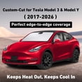 thumbnail image 2 of Parasol para parabrisas EcoNour plegable para Tesla Model 3 y Y, 2 of 9
