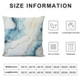 thumbnail image 5 of COMIO  Navy Blue Gold Decorative Throw Pillows Covers Marble Outdoor Teal Abstract Patio Pillow Decor Couch Cushions for Indoor Bedroom Decoration, 5 of 5