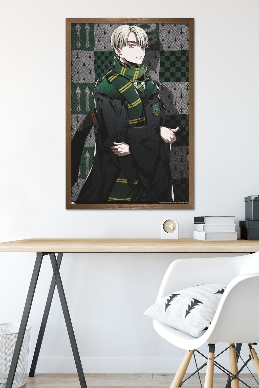 The Wizarding World: Harry Potter - Dynasty Draco Wall Poster, 22.375" x 34" Framed