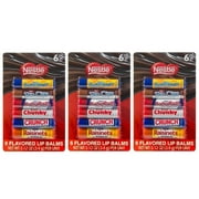 Taste Beauty 6 Piece Nestle Candy Flavored Lip Balm Gift Set - Includes 6 Candy Flavors 3 Sets
