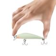 thumbnail image 1 of Señuelo Luminoso 3D Minnow Bass Crankbait Hooks Aparejos do 8.2cm 8g DYNWAVEMX cebo nocturno, 1 of 8