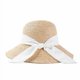 thumbnail image 1 of SZTXJ Solhatt Dam Solskydd Stråhatt Strandhattar Sommar Hopfällbar Floppy Rese Solhattar för Kvinnor, 1 of 5