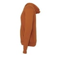 thumbnail image 3 of Unisex Poly-Cotton Fleece Full-Zip Hooded Sweatshirt - AUTUMN - 2XL, 3 of 4