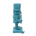 thumbnail image 3 of Holiday Time 7.56" resin Nutcracker stocking holder in bright blue color, 3 of 4