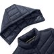 thumbnail image 5 of Ceisia Men's Winter Warm Stand Collar Zipper Cardigan with Pockets Windproof Water Gift Repellent Lightweight Puffer Jacket, 5 of 7
