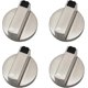 thumbnail image 1 of Gas Cooker Knob - Set of 4 6mm Metal Oven and Cooker Control Knobs, 1 of 5