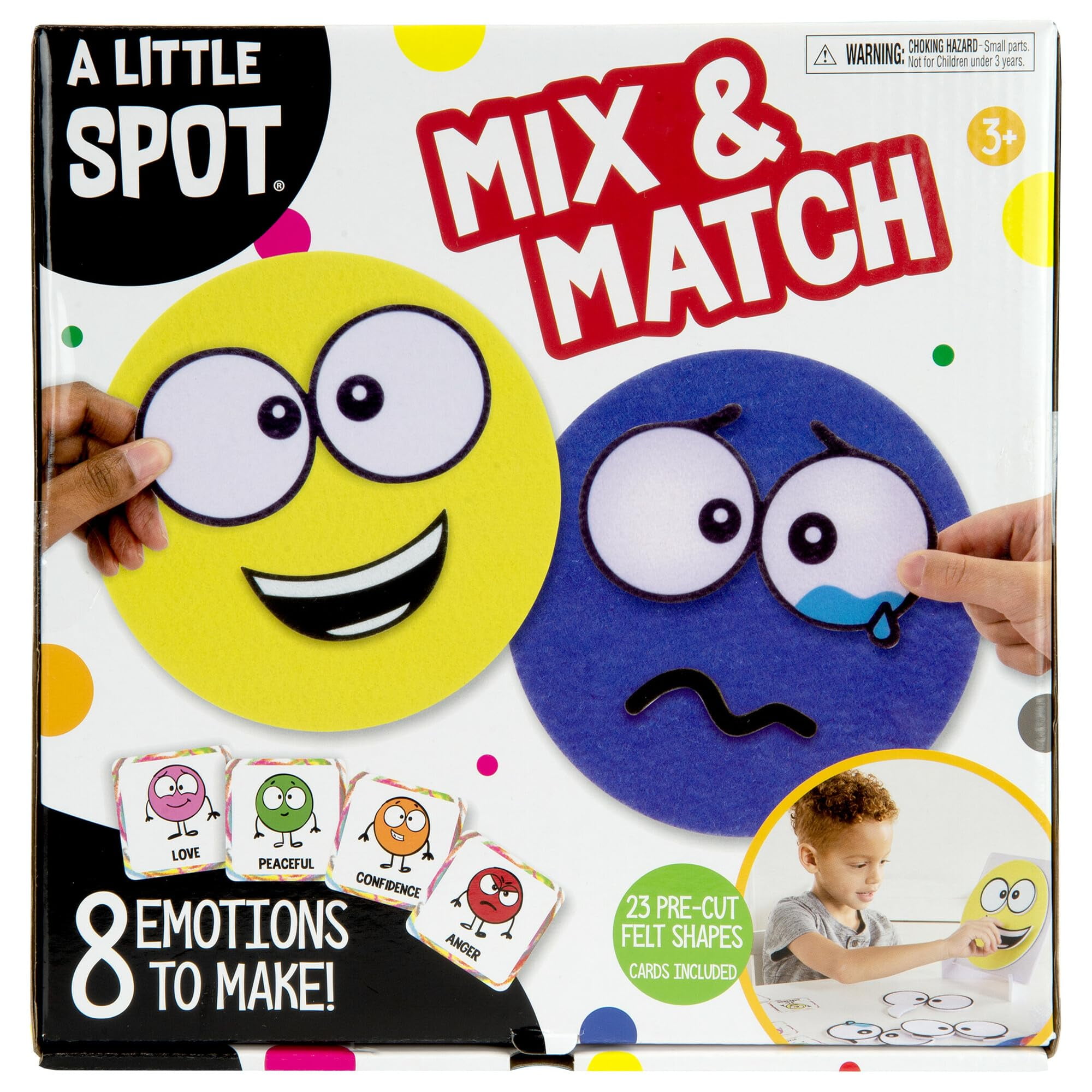 TOMY A Little Spot Mix and Match Kids' Craft Kit - Social