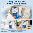 thumbnail image 6 of GENKENT Interdental Brush for Adults & Teens, 64 Count Reusable Interdental Brushes Between Teeth for Teeth Cleaning & Plaque Removal, Safe for Braces & Dental Devices, (2.5mm+3mm), 6 of 8