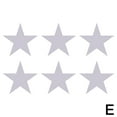 thumbnail image 4 of 6Pcs Universal Safety Warning Reflective Stickers For Car Reflect All Light Sources Motorcycle, 4 of 8