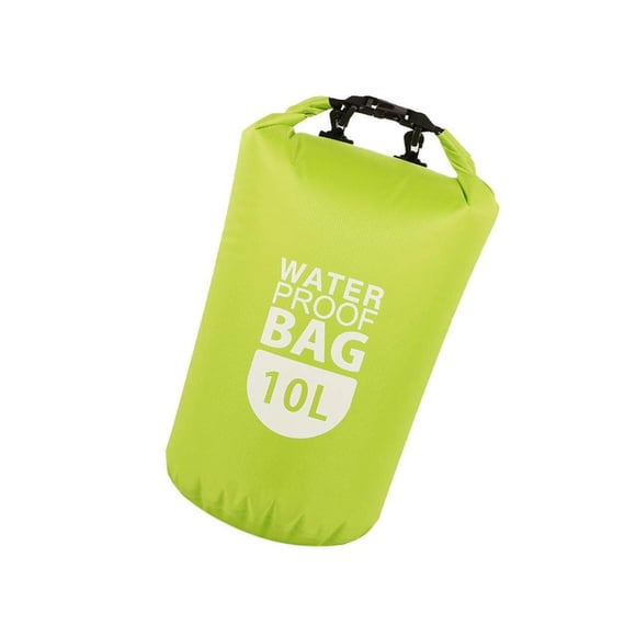 10L Waterproof Dry Bag Sack Pack for Rafting Rafting Beach Dry Pack Canoeing Diving Swim Green