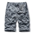 thumbnail image 2 of WREESH Men's Casual Shorts Cargo Shorts Cargo Shorts Running Shorts Multiple Utility Pockets Elastic Waist Cotton Hiking Shorts Gray, 2 of 4