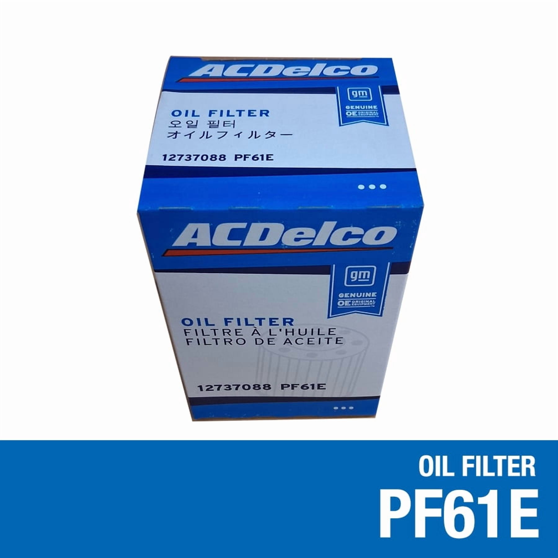 ACDelco PF61E Original Equipment Engine Oil Filter