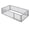 Gray, variant on Dtwnek Twin Size Wood Foor Bed Frame with Fence, White