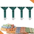 thumbnail image 2 of Hobeauty Coin Counting Wrapping Aid Coin Sorter Tubes Set Easy Coin Sorting Tube for Pennies Nickels Dimes Quarters 4pcs, 2 of 7