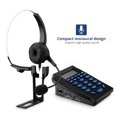 thumbnail image 5 of Teléfono de centro de llamadas con teclado numérico y cable con cancelación de ruido J8I3, 5 of 5