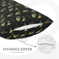 thumbnail image 5 of Bixox Bee Floral Printed Pillow Protector,Super Soft Ideal for Home,Guests,Rentals - 16"x24", 5 of 8