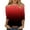 Red Tops, variant on Htigea Womens Henley Tshirts 3/4 Length Sleeve Crewneck Pullover Trendy Gradient Color Tops Casual Tunic Tees Dark Blue M