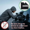 thumbnail image 5 of 1 paquete de bolsa de bloqueo de señal, GPS RFID Faraday bolsa escudo jaula bolsa cartera teléfono celular protección de privacidad y llave de coche FOB, anti-seguimiento anti-espía JM, 5 of 5