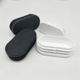 thumbnail image 4 of Tapones de extremo de tubos ovalados y oblongos Tapones de obturación negros/blancos Insertos de tubería Pies de mesa Tapón antipolvo de plástico para sillas Accesorios para muebles, 4 of 5