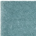 thumbnail image 7 of SAFAVIEH Polar Abbot Solid Plush Shag Area Rug, Light Turquoise, 3' x 5', 7 of 7
