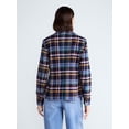thumbnail image 4 of Free Assembly Women's and Women's Plus The Belmont Plaid Single Breasted Blazer, Sizes XS-4X, 4 of 6