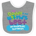 thumbnail image 3 of Inktastic Orthopedic Surgeon Daddy Boys or Girls Baby Bib, 3 of 4