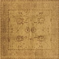 thumbnail image 1 of Ahgly Company Indoor Square Oriental Brown Industrial Area Rugs, 3' Square, 1 of 4