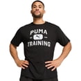 thumbnail image 3 of Playera Puma M Graphics Train Logo RLXD para Hombre 526568-01 negro XL, 3 of 4