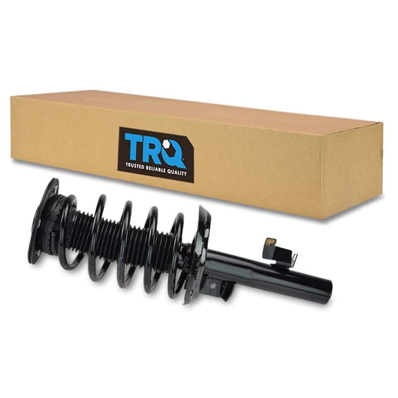 TRQ Front Right Complete Strut & Coil Spring Assembly Passenger Side Fits Select 2007-2013 Volvo S80 2008-2010 V70 2008-2013 XC70