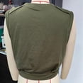 thumbnail image 2 of Blusa sin mangas de color liso, blusa sin mangas de cuello redondo Blusa sin mangas de cuello redondo Blusa sin mangas de cuello redondo La mejor en su clase, 2 of 3