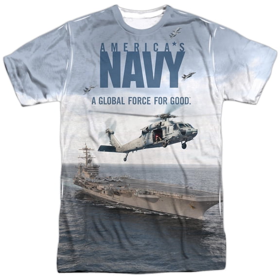 Navy - Over And Under - Short Sleeve Shirt - XX-Large