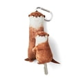 thumbnail image 4 of Plush Doll Keyrings Mother and Children Animal Pendant Keychain Seal/Penguins/Otters Key Chain Versatile Bags Accessory, 4 of 8