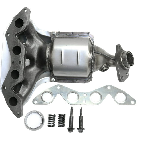 Garage-Pro Catalytic Converter Compatible with Honda Civic 2001-2005 Front, Driver or Passenger Side 4 Cyl, 1.7L, Except VTEC Engines, with Exhaust Manifold