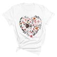 thumbnail image 4 of Womens Athletic Tops Women's Tan Raglan Shirt Women Loose Work Tops Women Shirts for Summer Workout Shirt Long Sleeves plus Size T Shirts with Tee Short Sleeve T Womens White XXL, 4 of 4