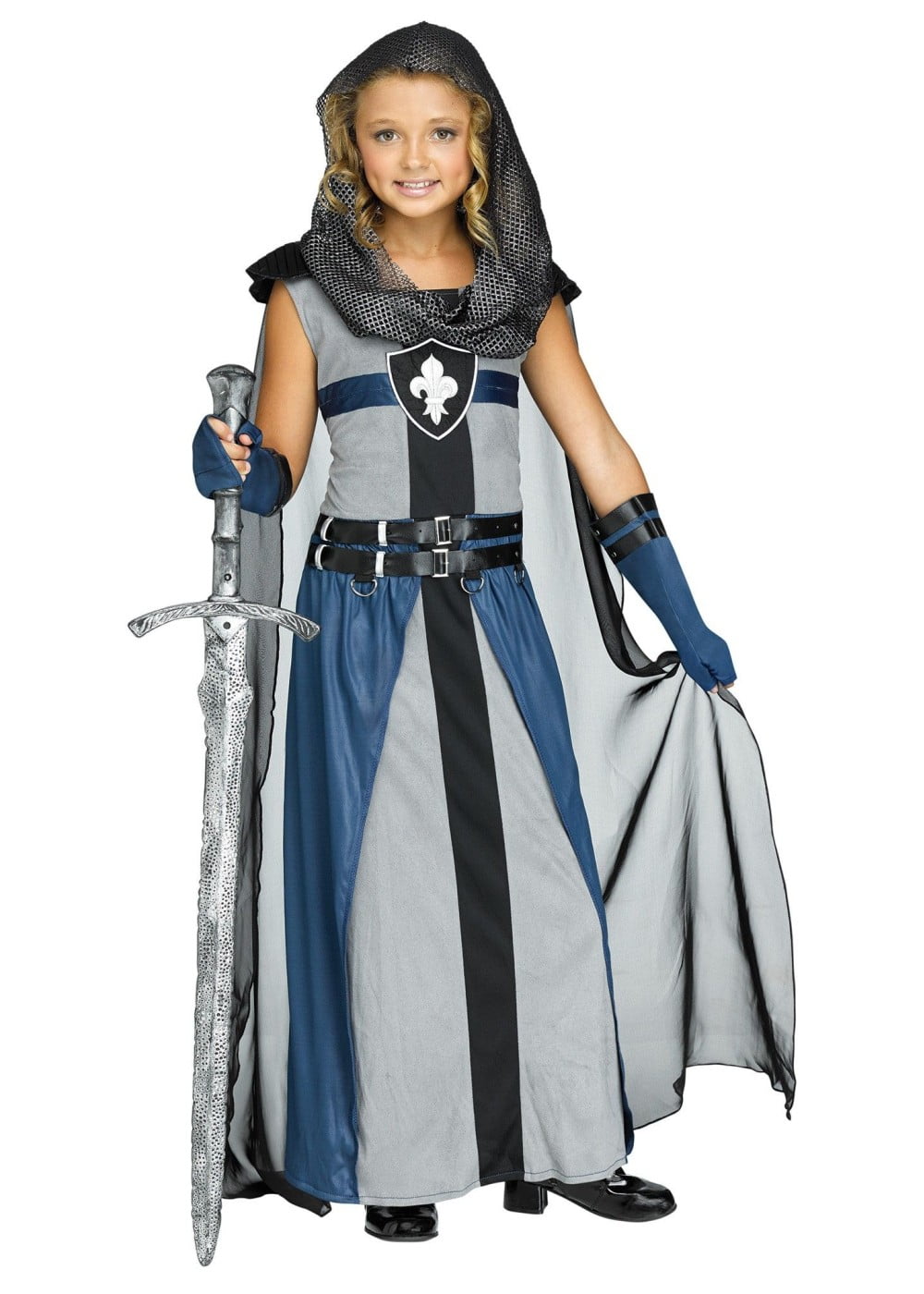 Details about   Disguise Nella The Princess Knight Toddlers Childrens Halloween Costume 14233 